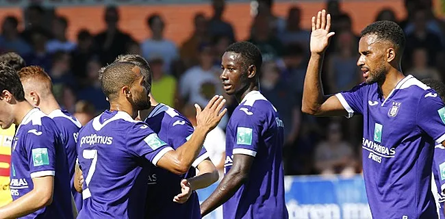 AMICAL - Anderlecht fait le plein de confiance à Oudenaarde