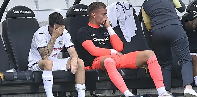 Hécatombe au RSCA: vingt et un Mauves sur vingt-neuf dans le rouge 