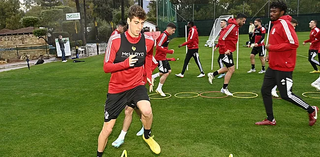 Pas moins de six Standardmen dans le rouge 