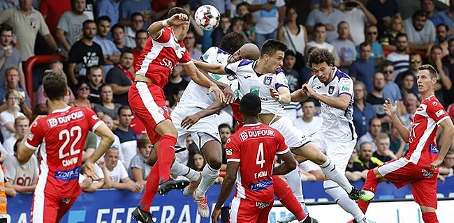 Sandler voit un gros point sensible à Anderlecht