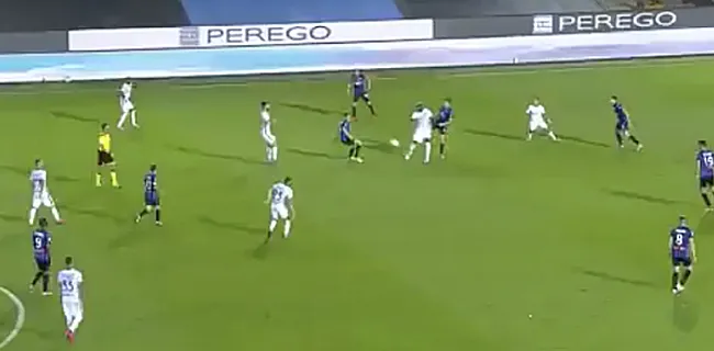 Pas de technique Big Rom? Voyez plutôt ce délicieux contrôle face à Bergame 🎥