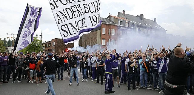 Un fan mauve un peu trop chaud à Courtrai, Trebel le calme (VIDEO)