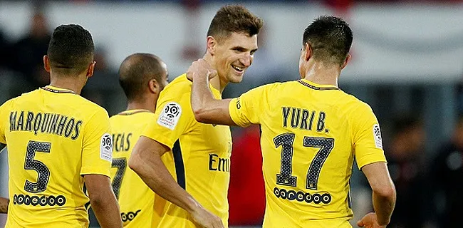 Thomas Meunier pousse une gueulante: 