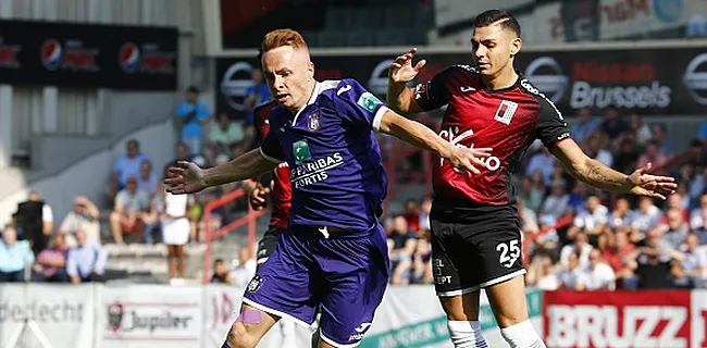 Anderlecht : Trebel de retour, un défenseur à nouveau blessé