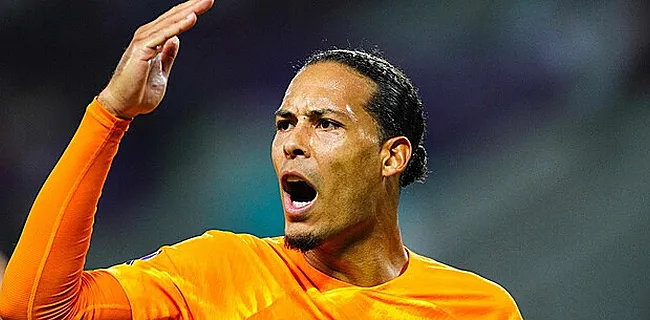 Très lourde sanction pour van Dijk pour ce comportement