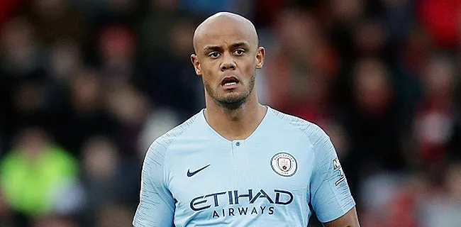 Mauvaise nouvelle pour Kompany à Manchester City