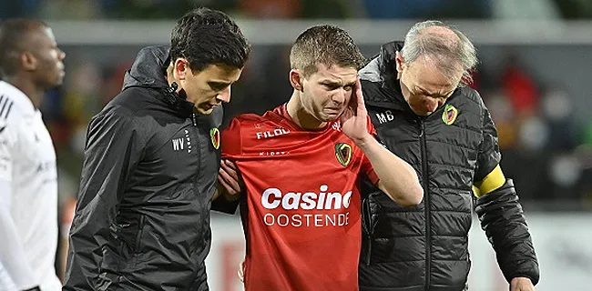 Mauvaise nouvelle pour Ostende: 