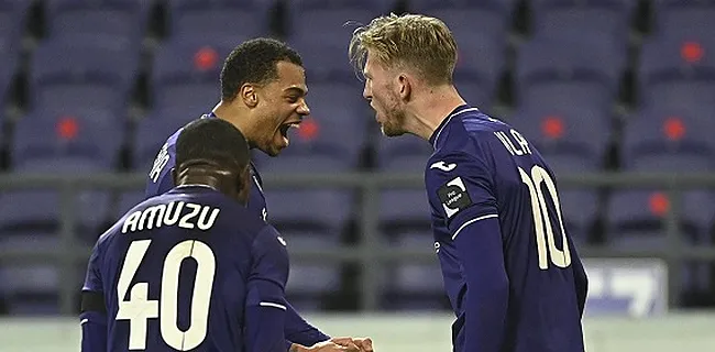 Anderlecht: 90% mais c'est le désert