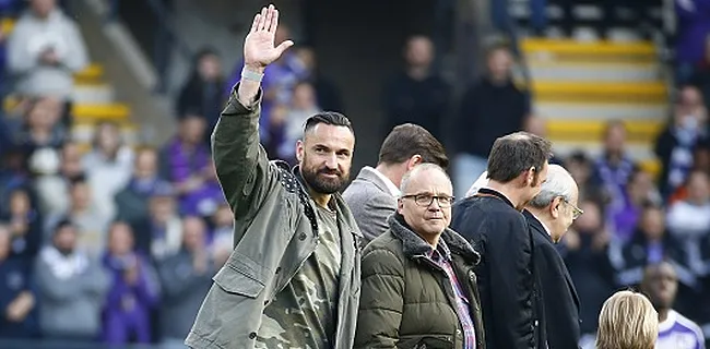 Quand Wasilewski fête son retour en Belgique (PHOTO)