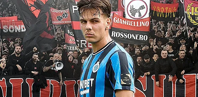 Les tifosi milanais crachent sur Bruges : 