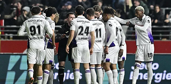 Les fans d'Anderlecht furieux : 