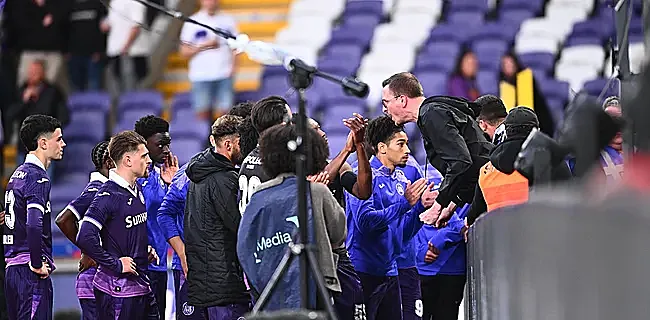 Jbari rapporte des nouvelles « inquiétantes » d'Anderlecht