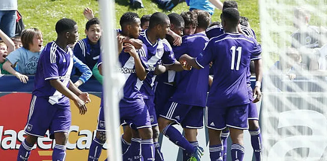 Du beau linge pour Anderlecht en Youth League