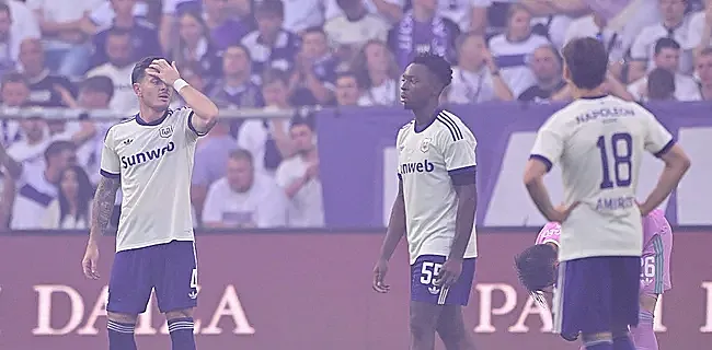 Début catastrophique pour Anderlecht : « On va s'amuser »