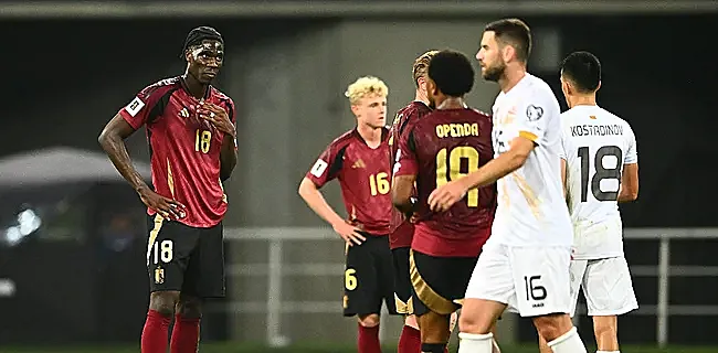 Les Diables ne marquent pas : un joueur recalé par la presse