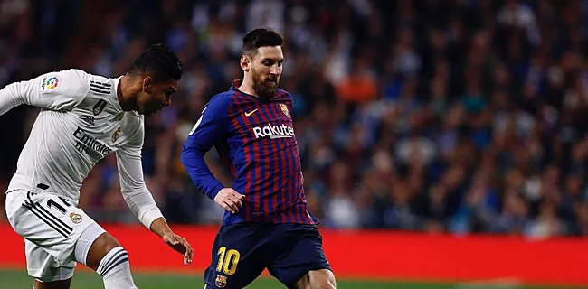 Il pète un plomb  en apprenant qu'il ne jouera pas le clásico