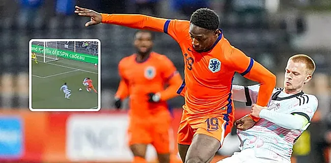 Défaite des Diablotins contre les Pays-Bas 