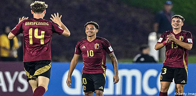 CDM U17 : la Belgique écrase les Fidji