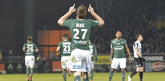 Robert Beric buteur suite à une boulette de Ludovic Butelle (VIDEO)