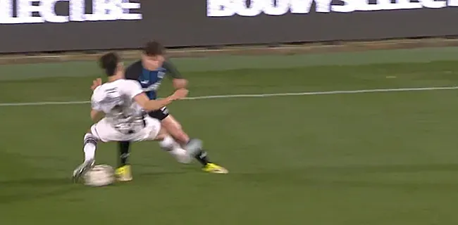 Bruges partage une image choquante de la blessure de Tzolis