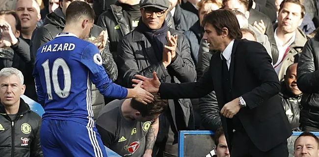 Hazard toujours à Chelsea la saison prochaine? La réponse surprenante de Conte
