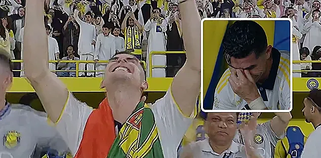 Des larmes de joie : Ronaldo remporte le titre saoudien