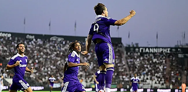 Anderlecht repart de Grèce avec un avantage précieux