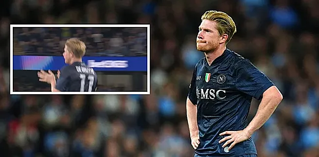 Les Italiens sous le choc après la réaction de De Bruyne