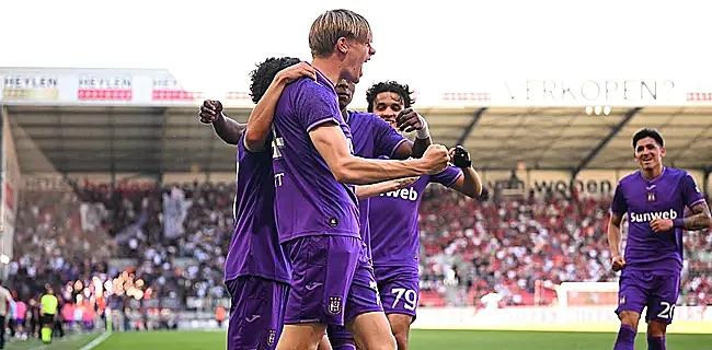 Fin de saison pour la révélation du Sporting d'Anderlecht