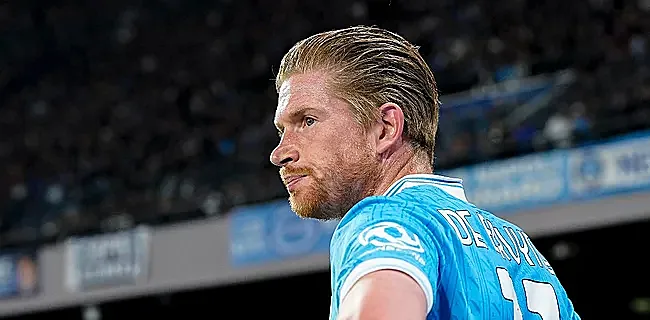 Soirée catastrophique pour Naples : KDB sorti à la pause