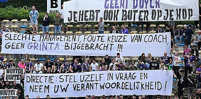 Les supporters d'Anderlecht mettent le feu au Parc Duden