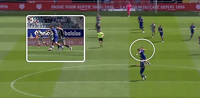 Anderlecht voit rouge : « il est tombé dans le piège »