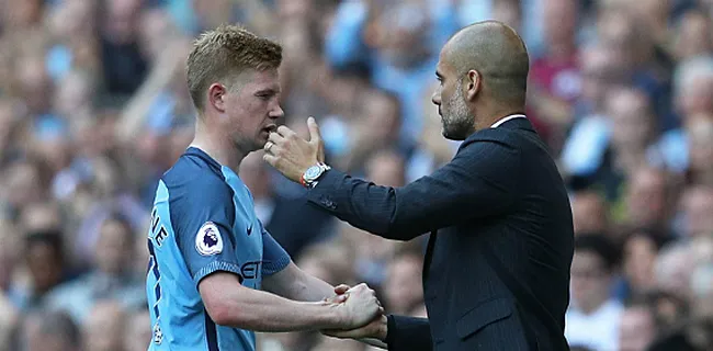 La durée d'indisponibilité de De Bruyne serait moins longue que prévu 