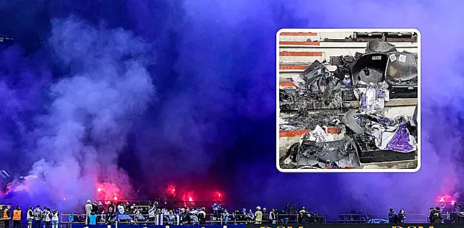 Finale de Coupe : le stade Roi Baudouin saccagé