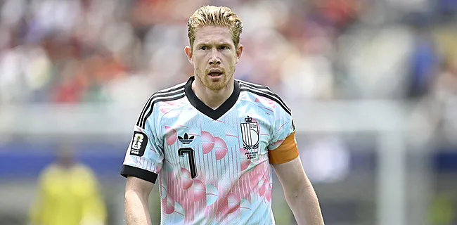 Fin de carrière internationale pour KDB ? Il répond
