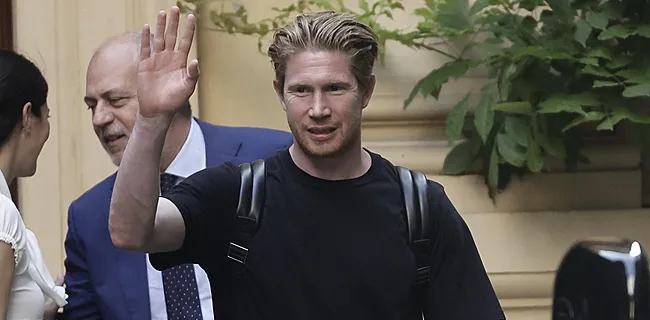 La photo légendaire de De Bruyne en vacances