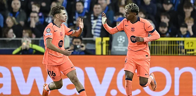 Les stats folles de Lamine Yamal face au Club de Bruges