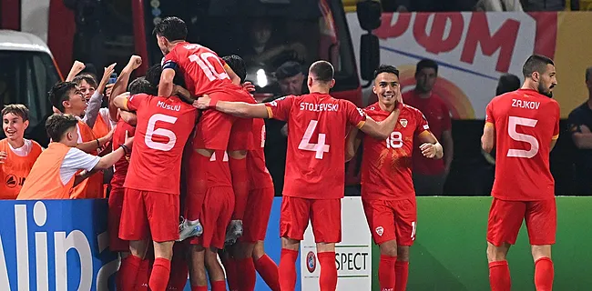La Macédoine piège la Belgique à Skopje