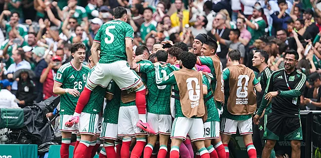 Le buteur mexicain : 