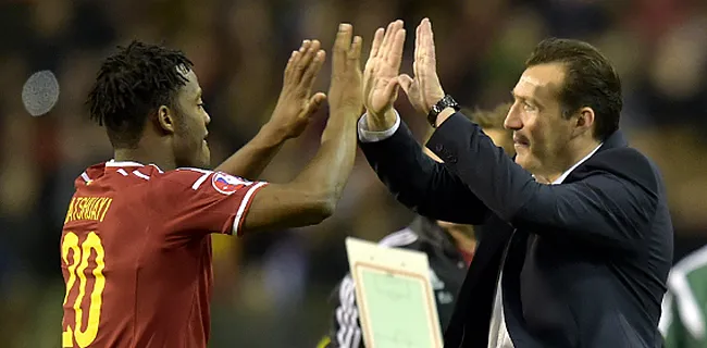 Michy Batshuayi à un but d'un exploit historique en équipe nationale belge!