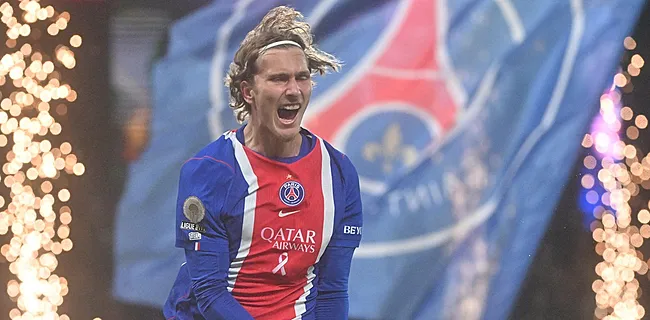 La réaction de Godts après son premier but au PSG