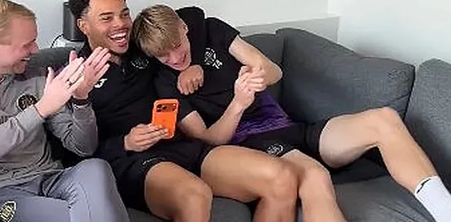 A voir absolument : la réaction de De Cat après sa sélection