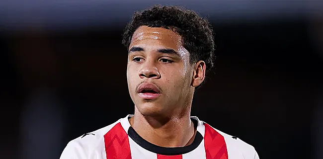 Le petit prodige belge du PSV signe un contrat jusqu'en 2030
