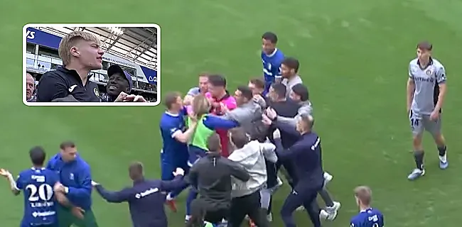 Gand-Anderlecht dégénère après le coup de sifflet final