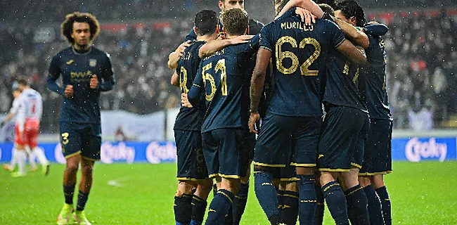 Anderlecht n'est pas encore redevenu un grand club 