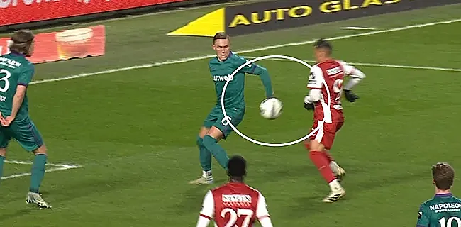 Marc Degryse se prononce sur le penalty refusé à l'Antwerp