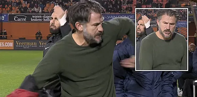 Images choquantes : Hoefkens perd son sang-froid en plein match