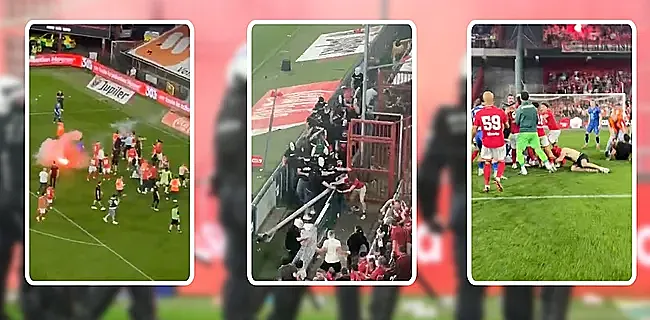 Sclessin sombre dans le chaos après le derby wallon