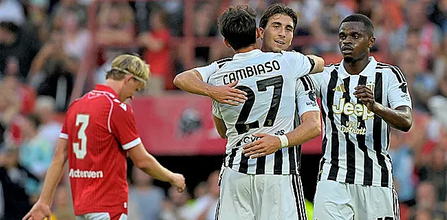 Le Standard impuissant face à la Juventus à Sclessin