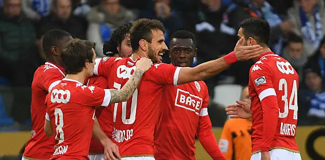 Mais que faisait cet ancien joueur de la Roma et d'Arsenal à STVV-Standard ? 